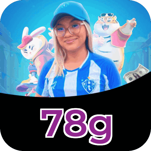 Interface do aplicativo 78g mostrando jogos disponíveis no iOS e Android
